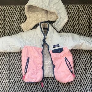 Patagonia reversible coat for toddlers
